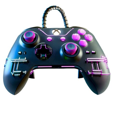 Download Xbox Controller Cyberpunk Edition Png 05252024