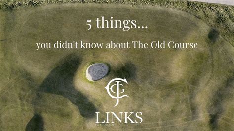 5 Things You Didnt Know About The Old Course At St Andrews YouTube