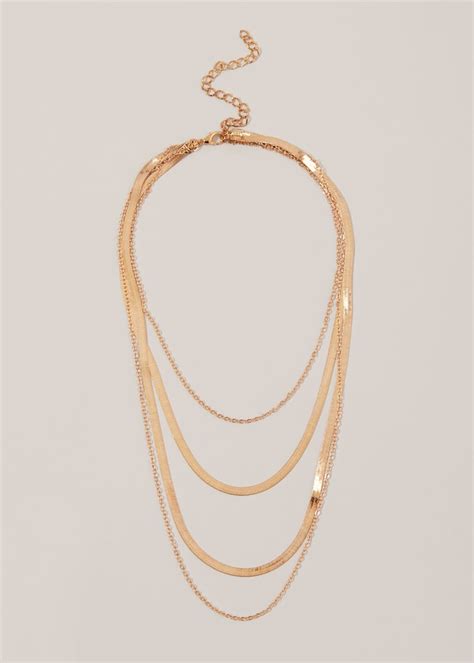 Gold Layered Necklace | Phase Eight UK