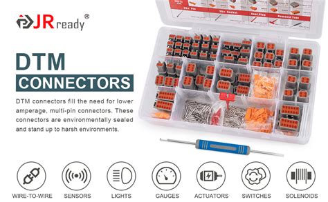 Amazon JRready ST6332 Deutsch DTM Connector Kit In 2 3 4 6 8