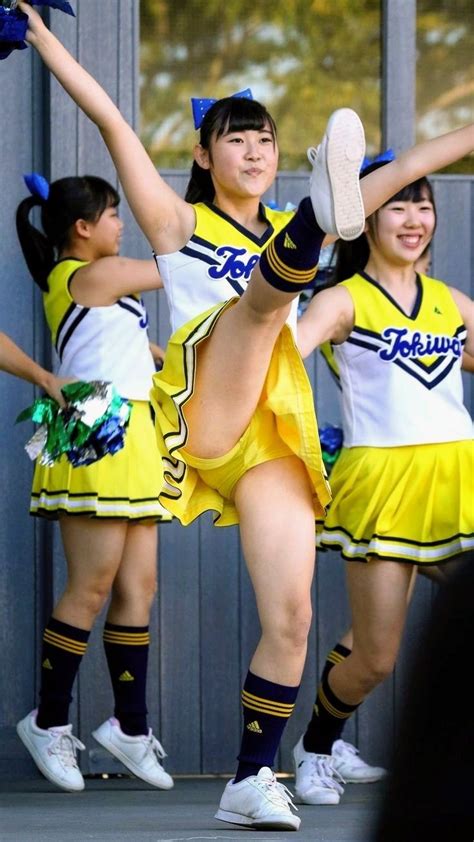 Cheerleader Girl Cheer Girl Cheerleading Peace Art Leg Lifts