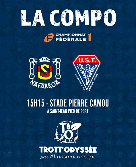 Us Tyrosse Rugby C Te Sud La Composition De La F D Rale Face