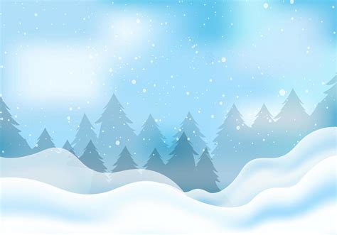 Winter wonderland backgrounds vector. Amazing winter background of ...