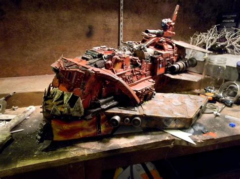 Ork Ship Orks Warhammer 40000 Blitz Backlashs Ork Worldeater