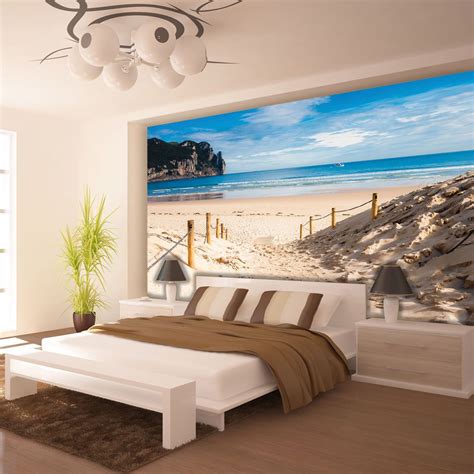 Poster Wandbild Tapeten Fototapete Wasser Meer Strand Sandstrand