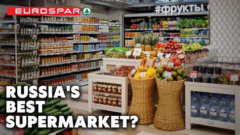 Russian Typical Dutch Supermarket Tour Eurospar Youtube