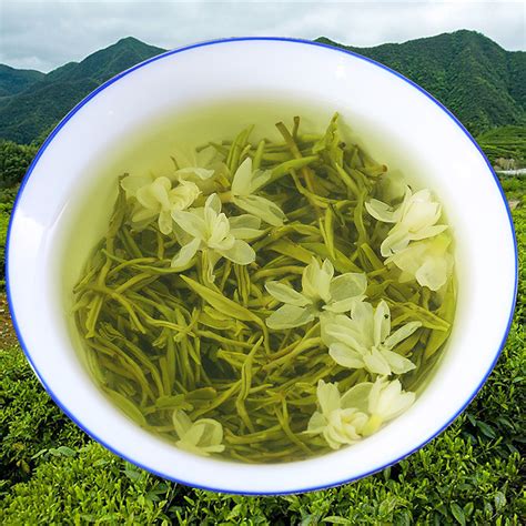 2022新茶淘百山碧潭选芯飘雪茉莉花茶四川花毛峰浓香散装茶叶虎窝淘