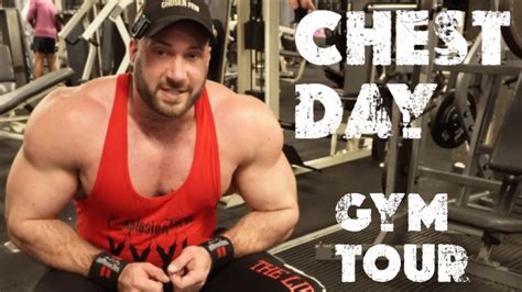 Road To 300lbs Chest Day Workout And Gym Tour At Muscleworks 1 Youtube