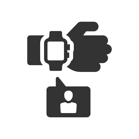 Premium Vector Smart Watch Hologram Icon