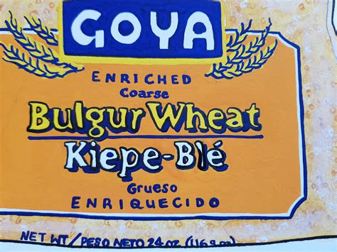 Goya Bulgar Wheat — Emma Dibben Illustration