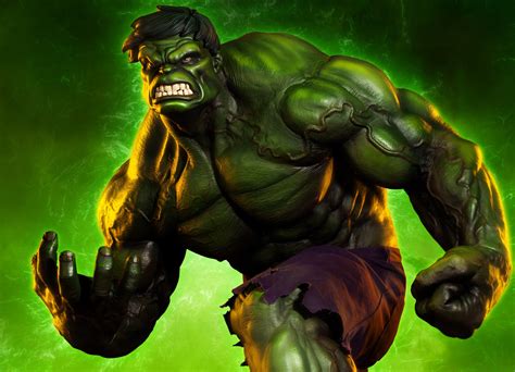 Sideshow Green Hulk Premium Format Statue Photos & Order Info - Marvel ...