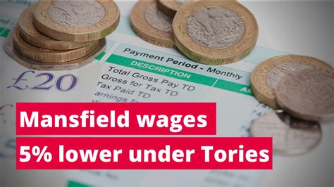 Wages In Mansfield Are 5 Lower Than When Tories Came To Power