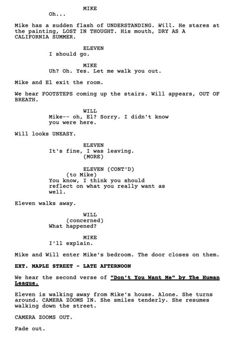 Ash Stranger Things Season Script Leaked M Leven