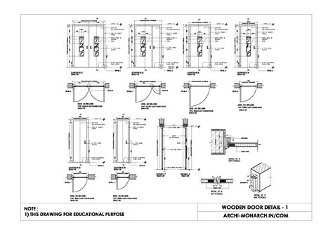 WOODEN DOOR DETAIL ONE ⋆ Archi-Monarch