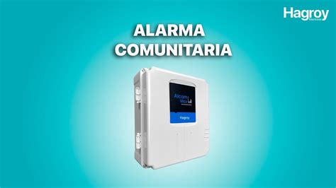 NUEVO PANEL DE ALARMA COMUNITARIA ALCOM MAX LTE YouTube