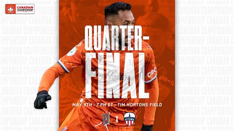 Forge Fc To Host Atl Tico Ottawa In The Canadian Championship Quarter