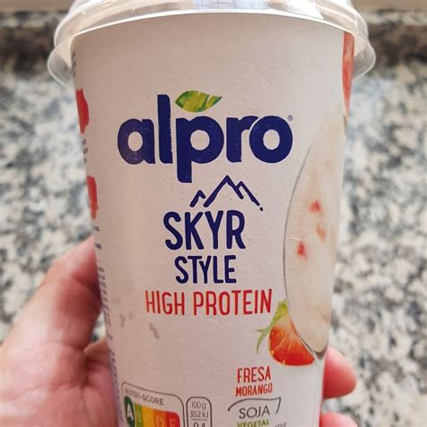 Alpro Fresa Morango Soja Skyr Style High Protein Review Abillion