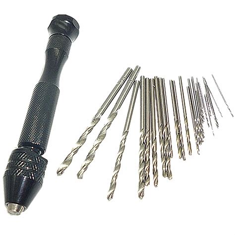 25pcs Mini Micro Drill Hss Bits Twist Drill Bit Metric 0.5mm 3mm W ...