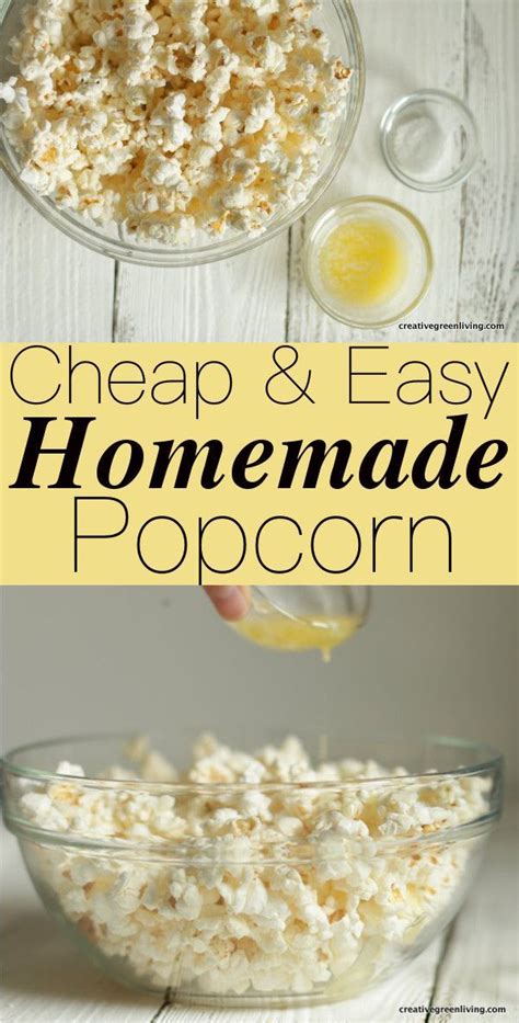 How To Make Homemade Popcorn In The Microwave No Oil Required