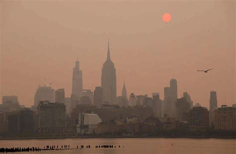 The Canada Wildfires Have Filled The New York City Skyline With Smoke