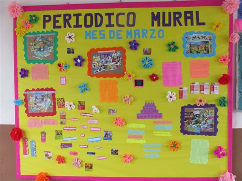 Como Hacer Un Mural Escolar Ver Ejemplos Estudiar