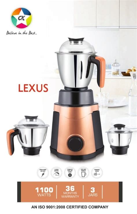 Sitara Lexus Mixer Grinder For Wet Dry Grinding W At Rs