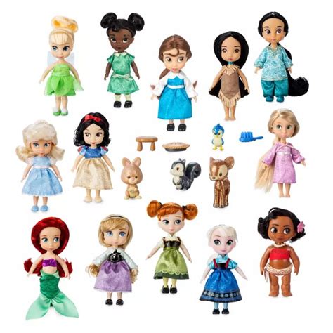 Disney Animators Collection Mini Doll Gift Set 5 Disney Store