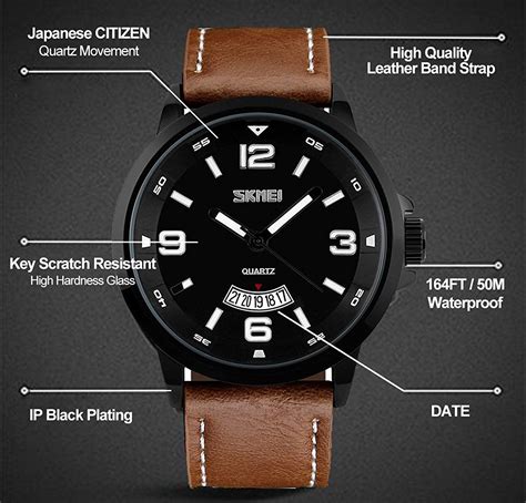 Top 10 Best Leather Watches In 2021 Reviews Buyer S Guide