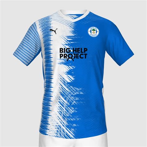 Wigan Athletic Home Kit Fifa Kit Creator Showcase