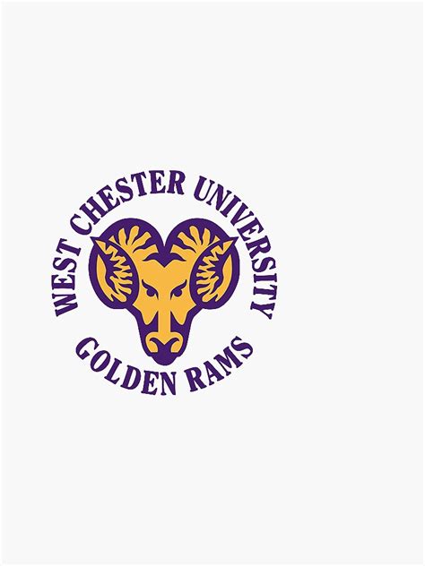 "WEST CHESTER UNIVERSITY" Sticker by myadonnelly | Redbubble