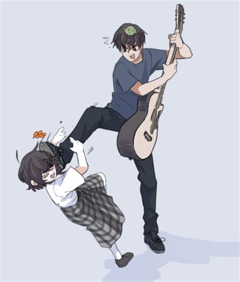 Blind Girl And Popopoka Original Drawn By Popopoka Danbooru
