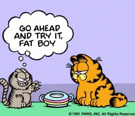 #garfield #nermal in 2024 | Garfield quotes, Garfield comics, Garfield and odie