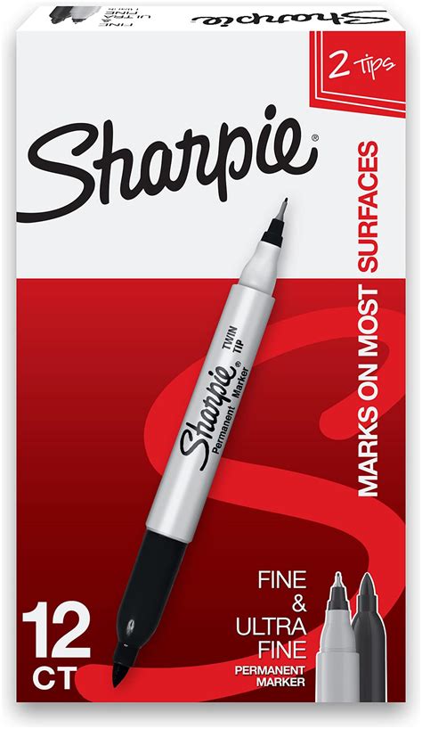 Sharpie TWIN TIP Marker Permanent Permanent Marker Fine Ultra Fine