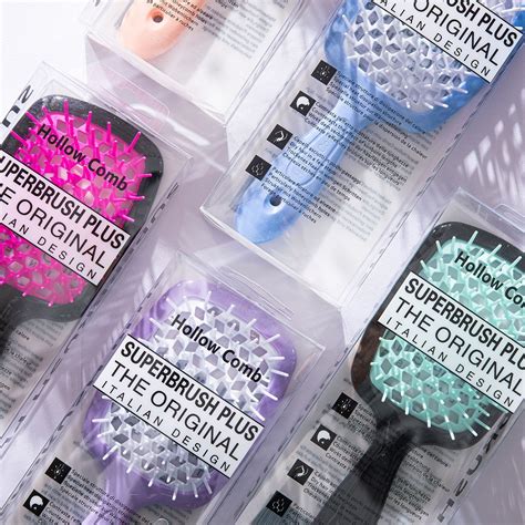 Щітка для волосся Hollow Comb Superbrush Plus White - Lavish Care ...