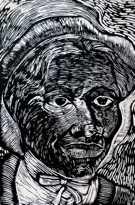 Woodcut Prints by Margaret Burroughs | Woodcut, Lino art, Woodcuts prints