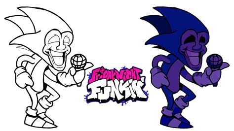 How To Draw Majin Sonic Friday Night Funkin Step By Step Como Dibujar A Majin Sonic De Fnf