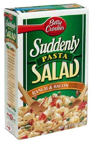 Betty Crocker Suddenly Salad Ranch And Bacon Pasta 75oz Box Pack Of 3 Grocery