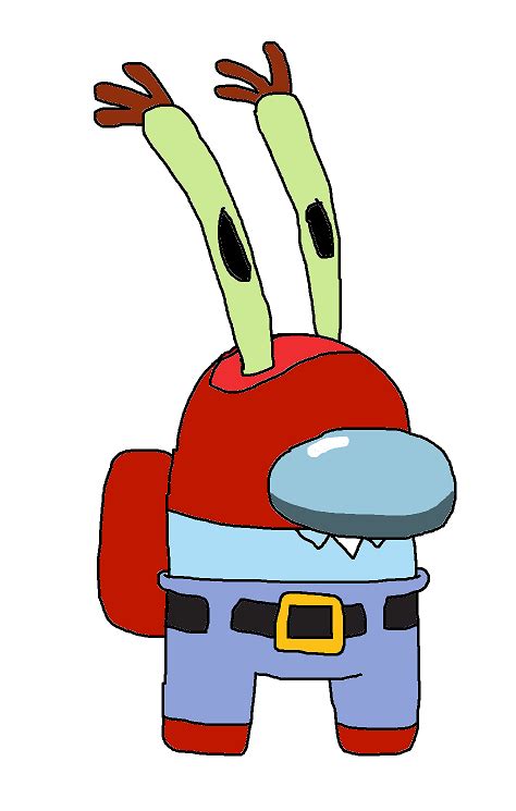 Fanart Fanmade Mr Krabs Among Us Skin By Wyldkatsfm On Deviantart