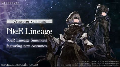 Premium Summons NieR Lineage Event NieR Re In Guide