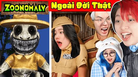 Kairon Và Simmy Lần Đầu Thấy Sở Thú ZOONOMALY Trong Game Vs Ngoài Đời