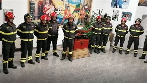 Frosinone I Vigili Del Fuoco Ricordano I Tre Giovani Colleghi