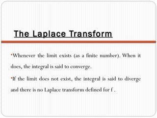 Damped Force Vibrating Model Laplace Transforms PPT