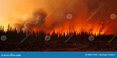 Raging Inferno Massive Wildfire Tearing Through British Columbia