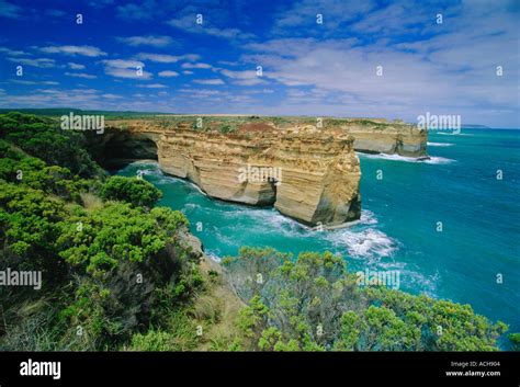 Loch Ard Gorge On The Rapidly Eroding Coatline Of Port Campbell