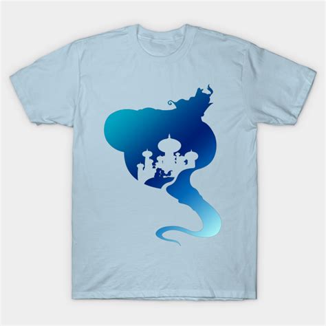 Aladdin Silhouette Blue Aladdin T Shirt Teepublic