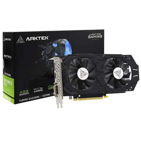 Placa De Vídeo Arktek Matrix Gaming 4gb Geforce Gtx1650 Super Gddr6