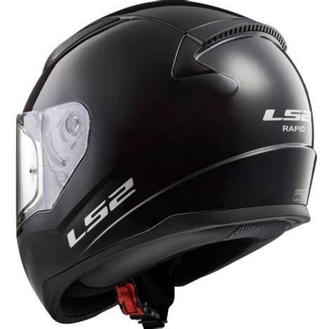 Casco Integral Moto Ls Rapid Solid Negro Ff Tienda Moto Rider M Xico