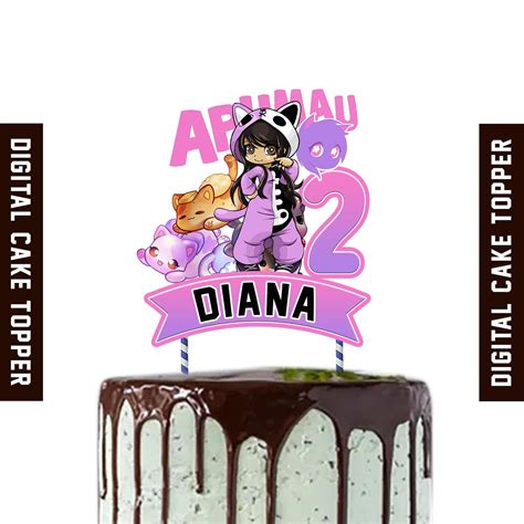 DIGITAL APHMAU CAKE Topper Birthday Etsy Australia