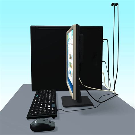 Computer - 3D Model by Zombieblack