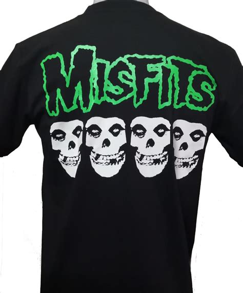 Misfits T Shirt Size M Glow In The Dark Roxxbkk